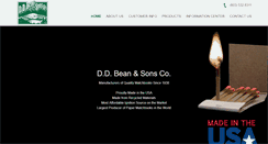 Desktop Screenshot of ddbean.com